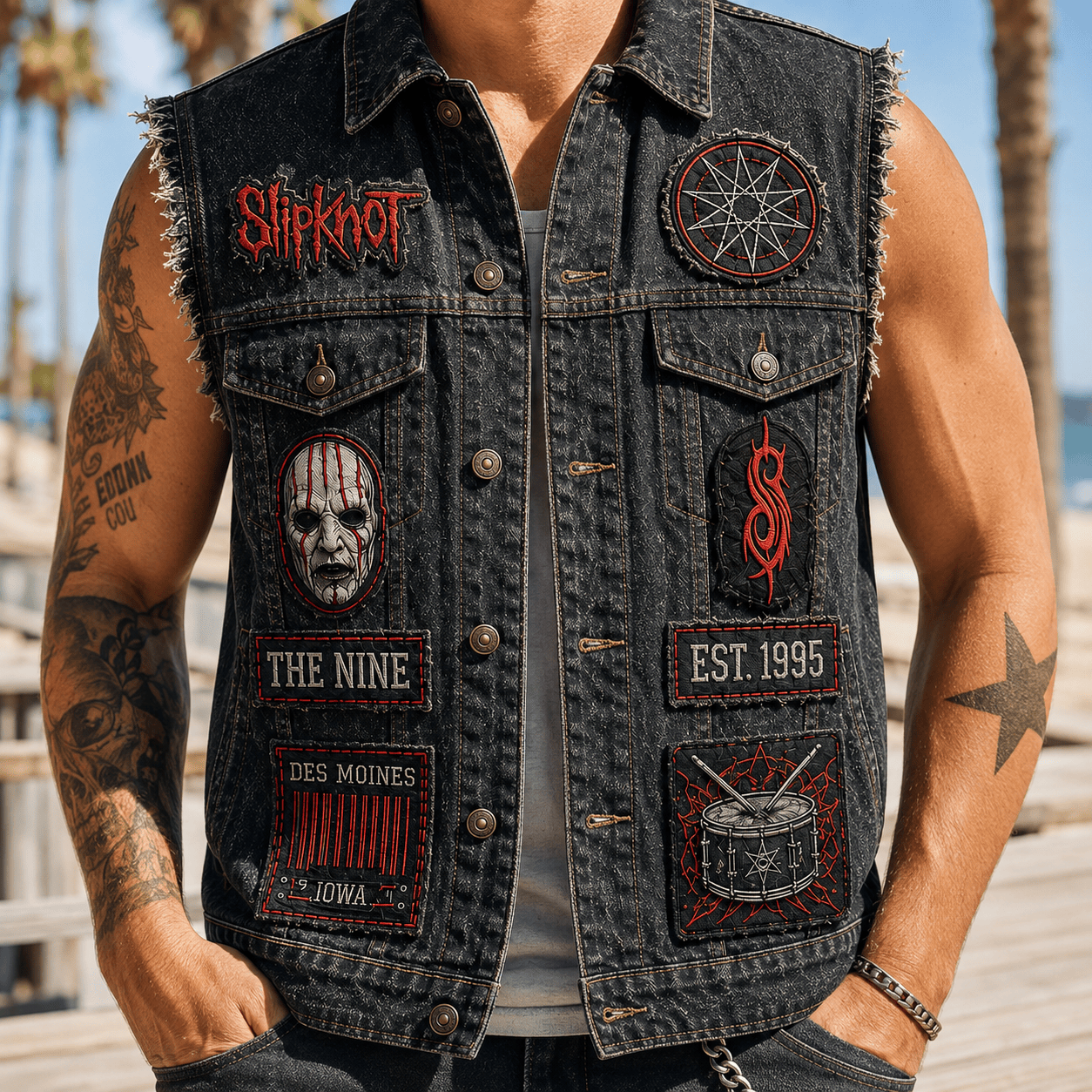 SLK PREMIUM DENIM VEST NTVA