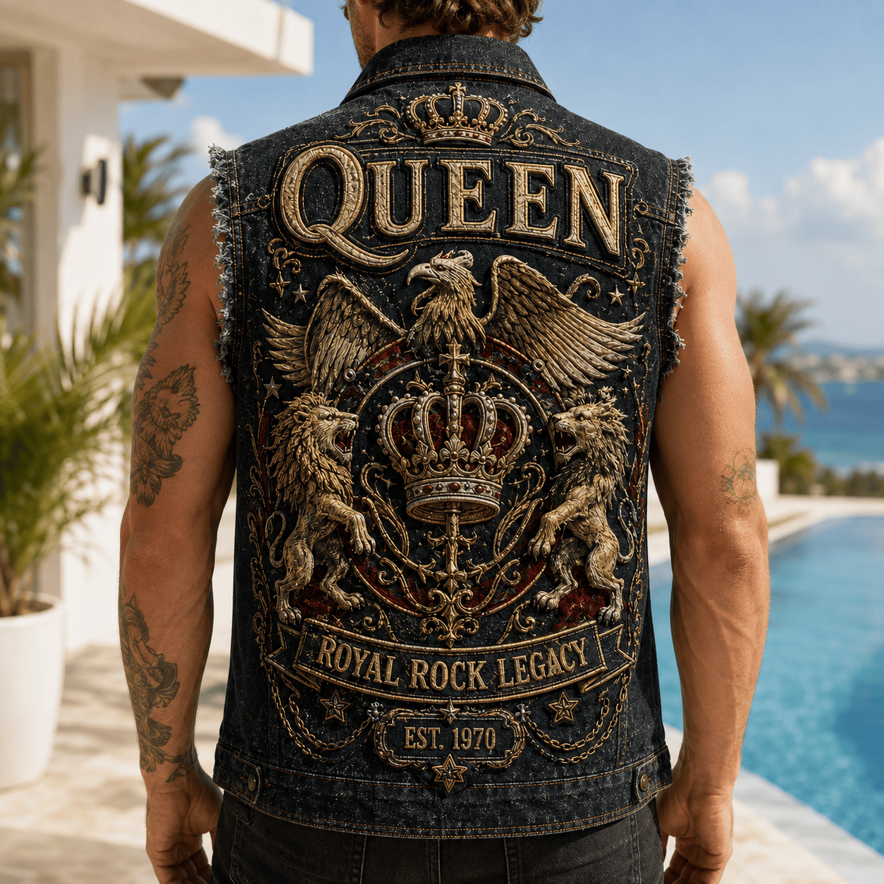 QNN PREMIUM DENIM VEST NTVA