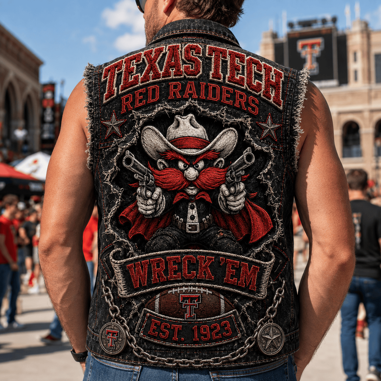 TTRR PREMIUM DENIM VEST TTNL