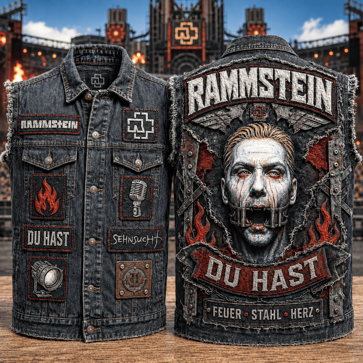 RMS PREMIUM DENIM VEST NTVA