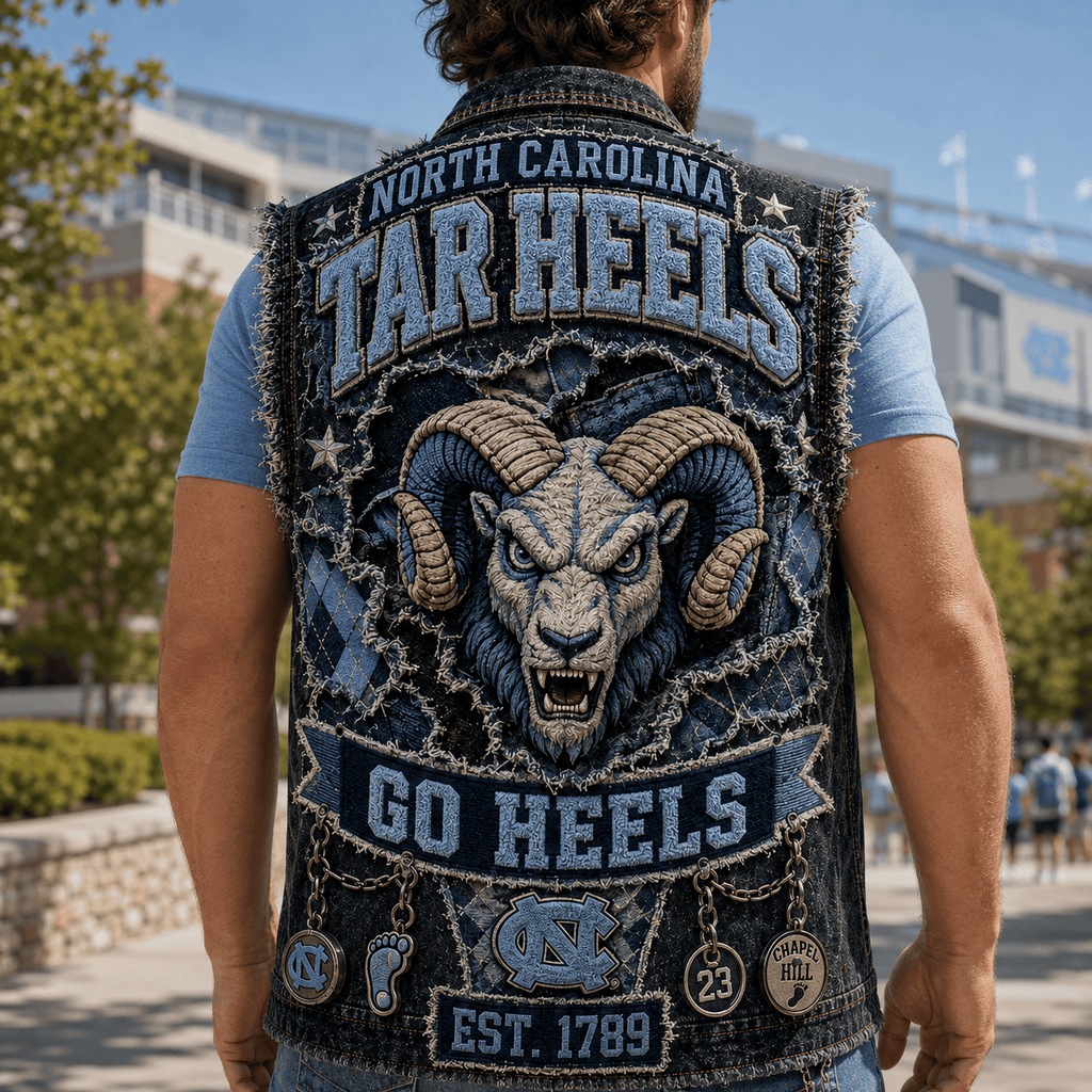 UNC PREMIUM DENIM VEST TTNL