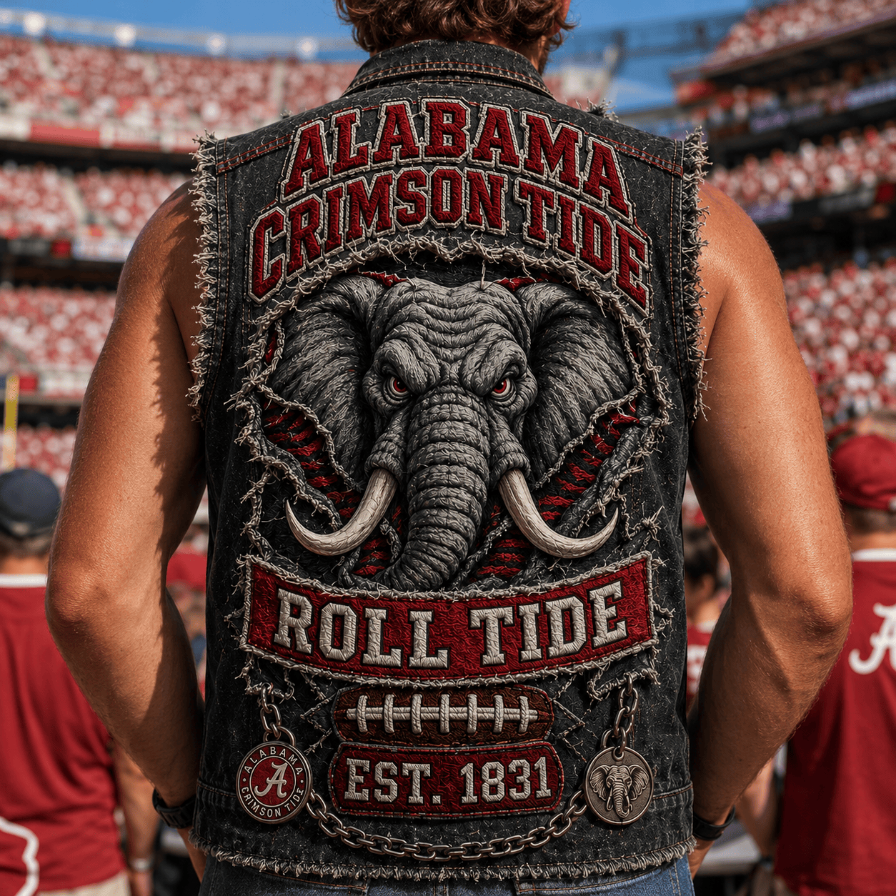 ACT PREMIUM DENIM VEST TTNL