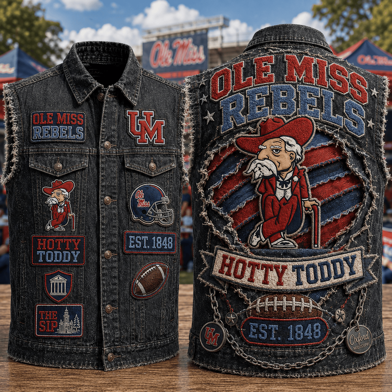 OMR PREMIUM DENIM VEST TTNL