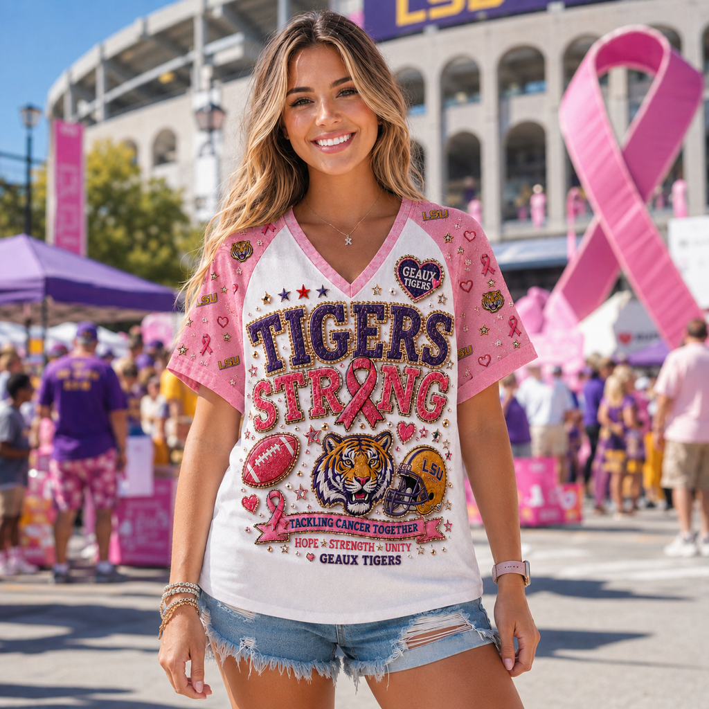 PREMIUM LSU 3D EMBOSS SHIRT TTTT
