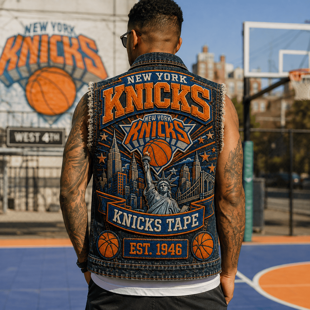 NYK PREMIUM DENIM VEST TTNL
