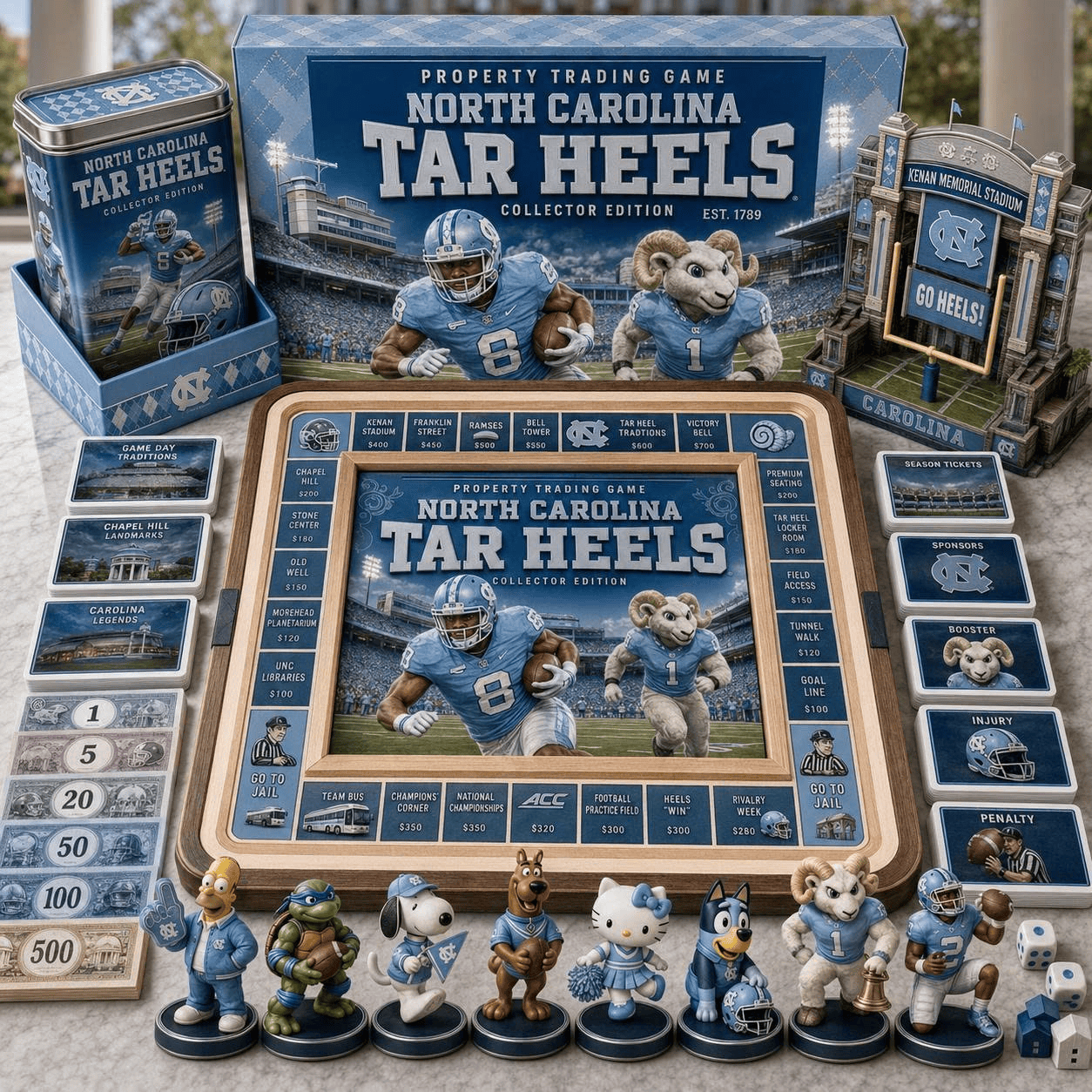 Premium UNC Board Game TTN