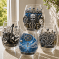 Premium DRTT Wine Glass Cup PTT