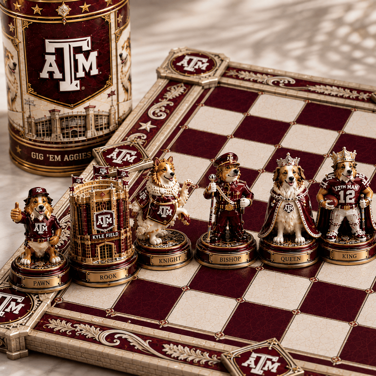 Premium TAMA Chess Set NTNA