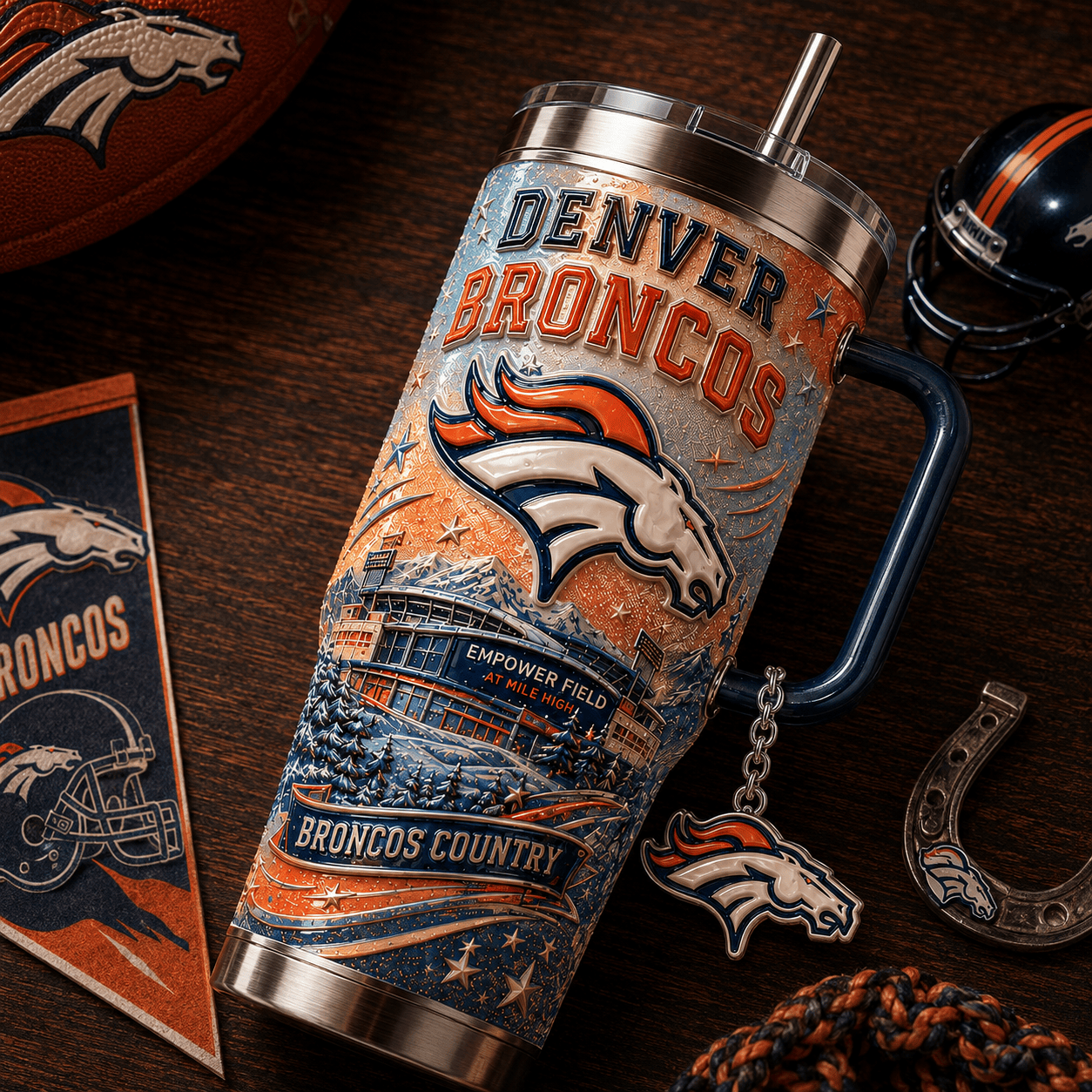 DVBC 40oz Tumbler With Handle TTNL