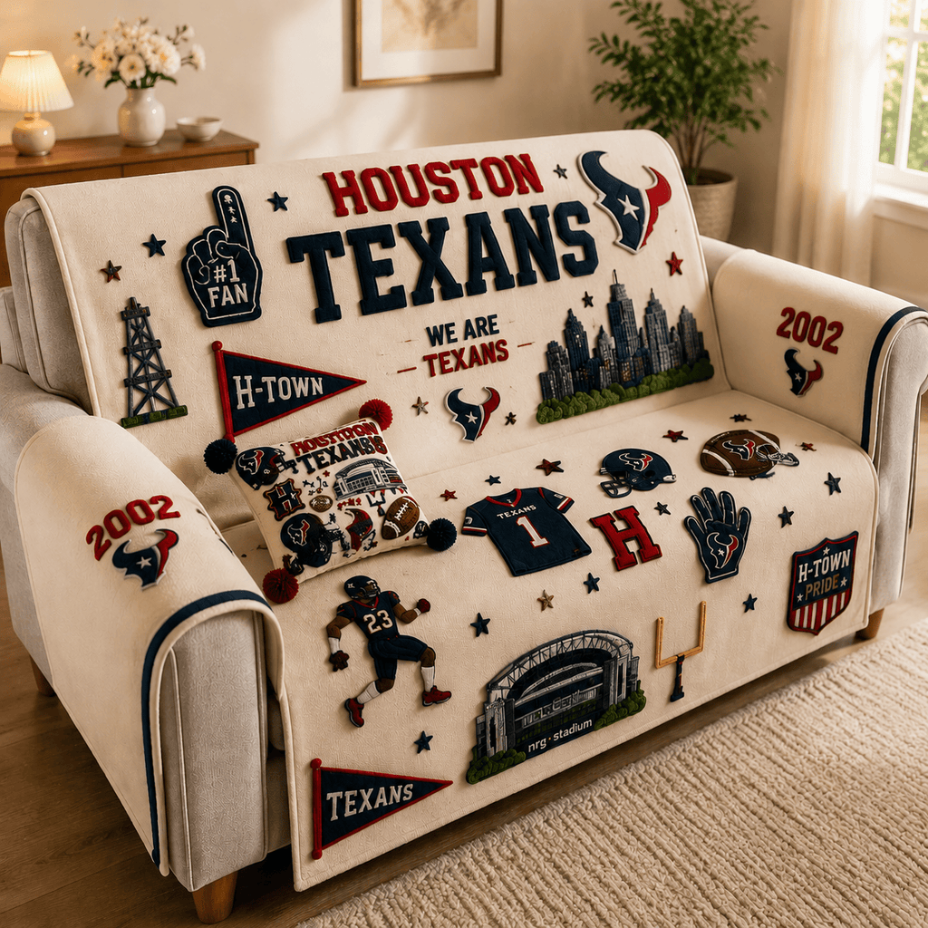 HTX Tufted Sofa Cover & Pillow Set DNBN