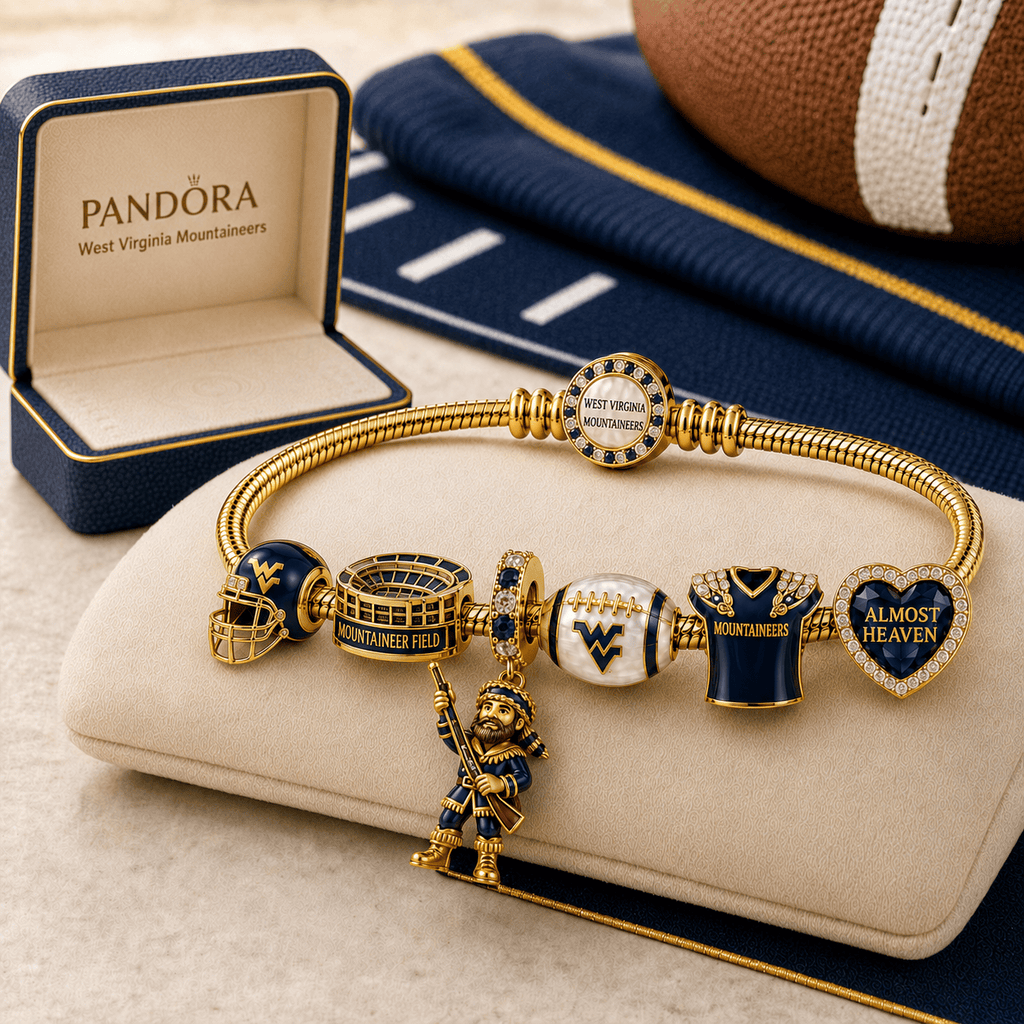 WVM Gold Charm Bracelet Set TMH